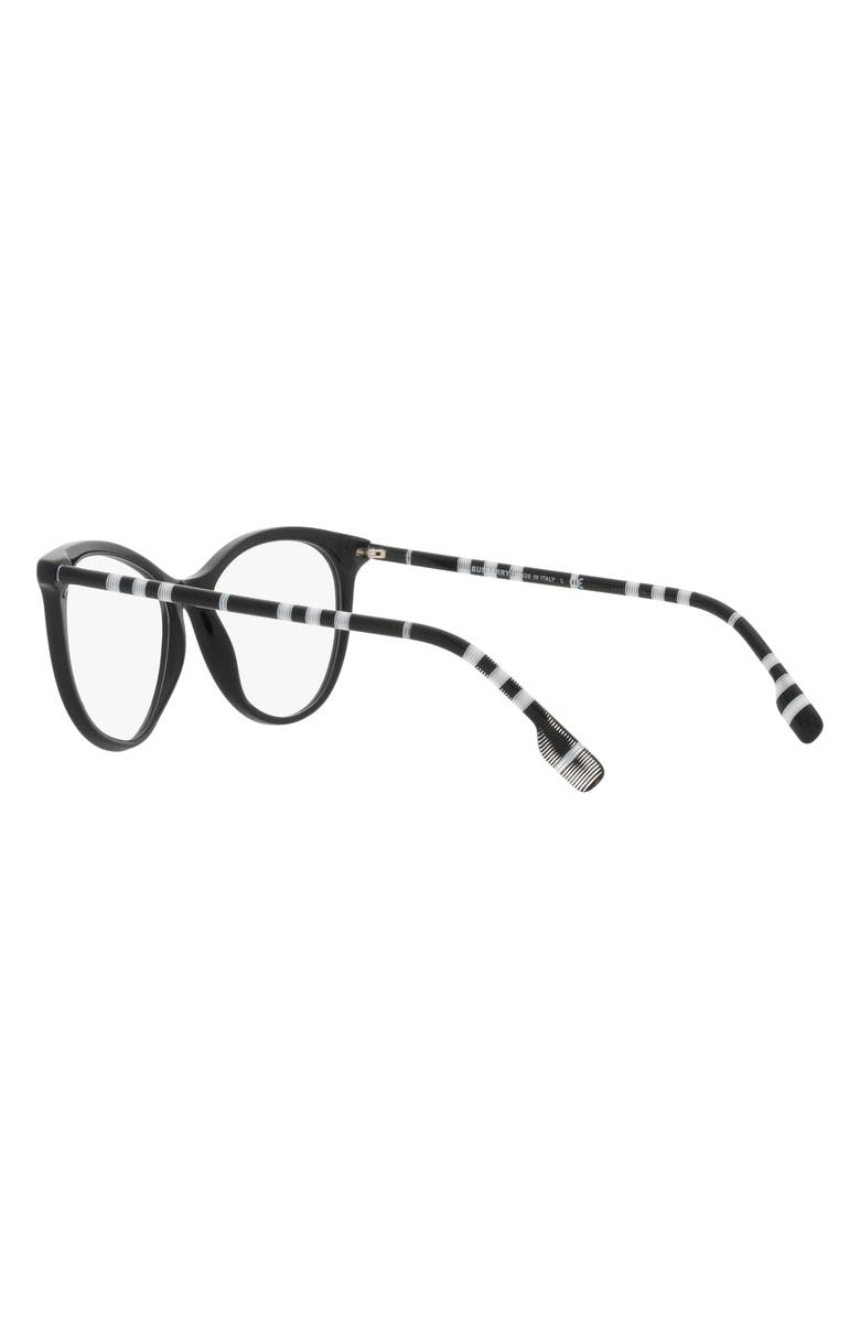 Burberry 53mm Cat Eye Optical Glasses, Alternate, color, 