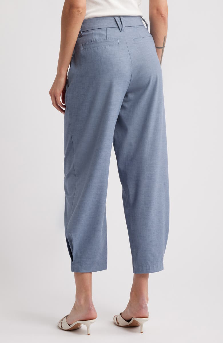 Wit & Wisdom Skyrise Pleated Barrel Pants, Alternate, color, Infinity Blue