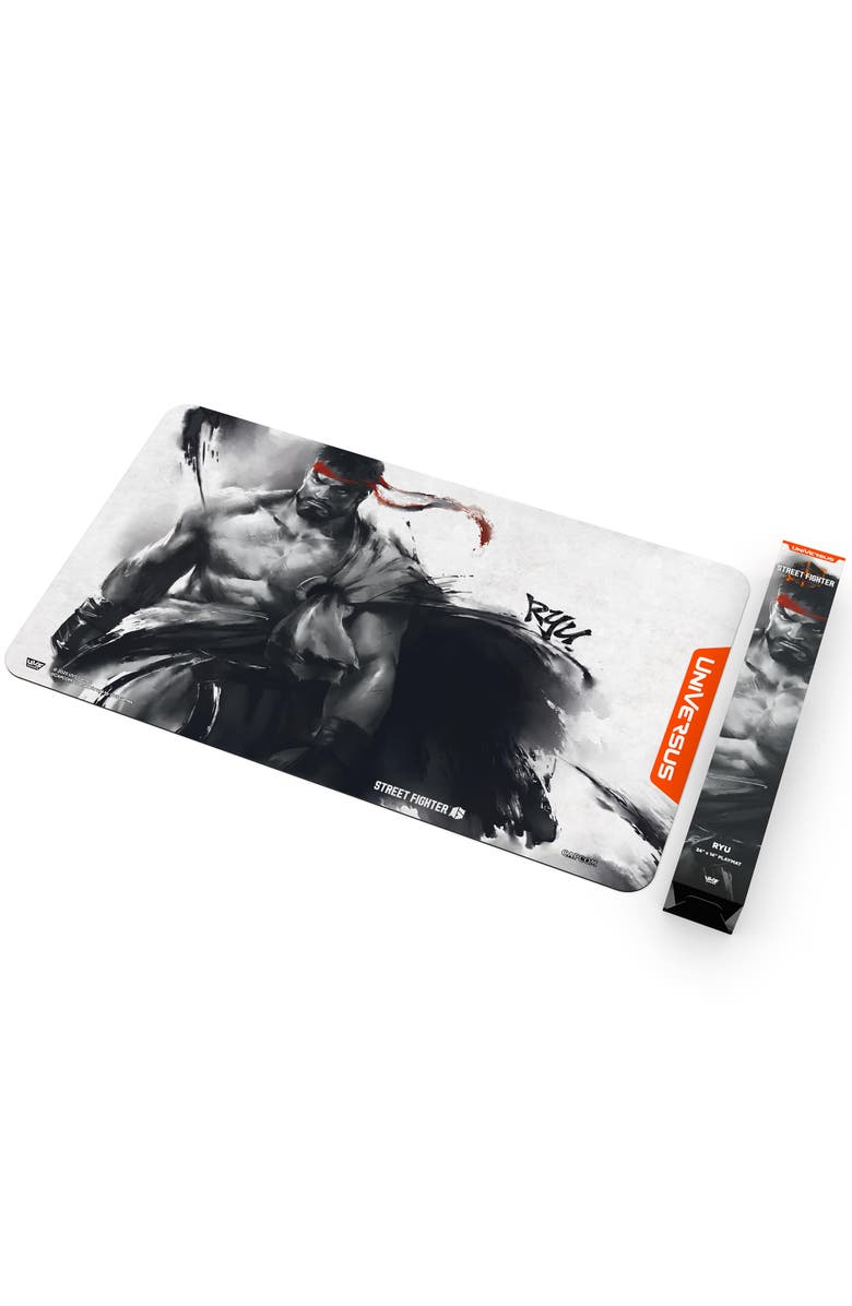 UniVersus Street Fighter 6 Challenger Series Playmat, Ry, 24 x 14", Alternate, color, Multicolored