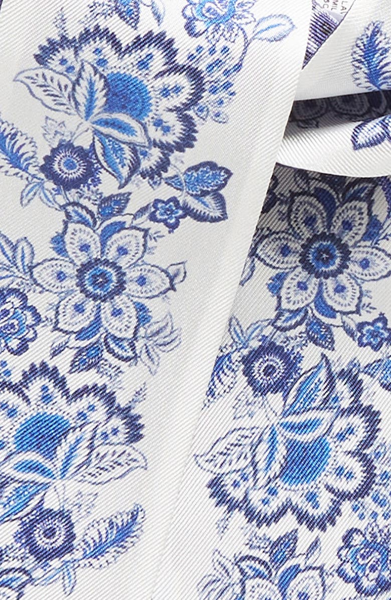 Etro Floral Silk Scarf, Alternate, color, 