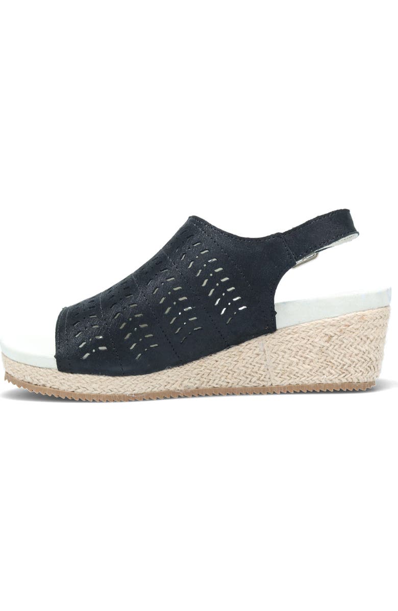 Propét Marlo Espadrille Wedge Slingback Sandal, Alternate, color,