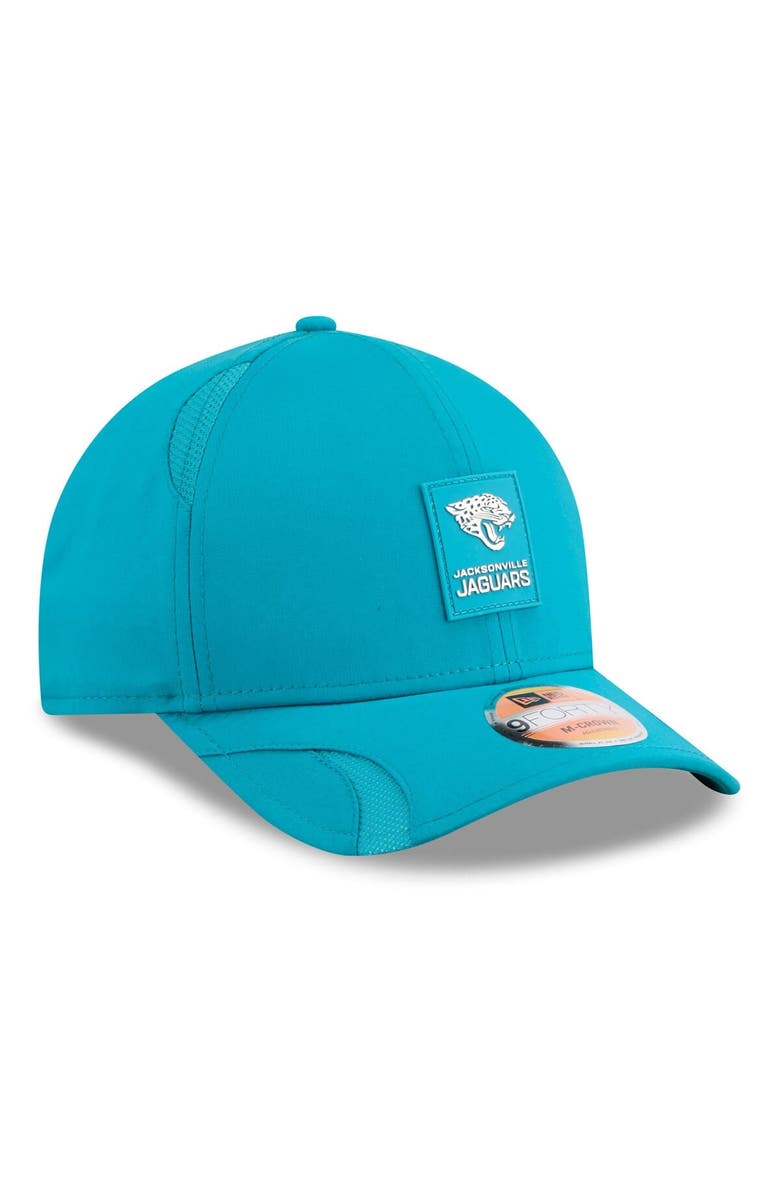 New Era Men's New Era Teal Jacksonville Jaguars 2025 Sideline M-Crown 9FORTY Adjustable Hat, Alternate, color, Teal