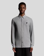 Lyle & Scott Jacquard Stripe Long Sleeve Shirt