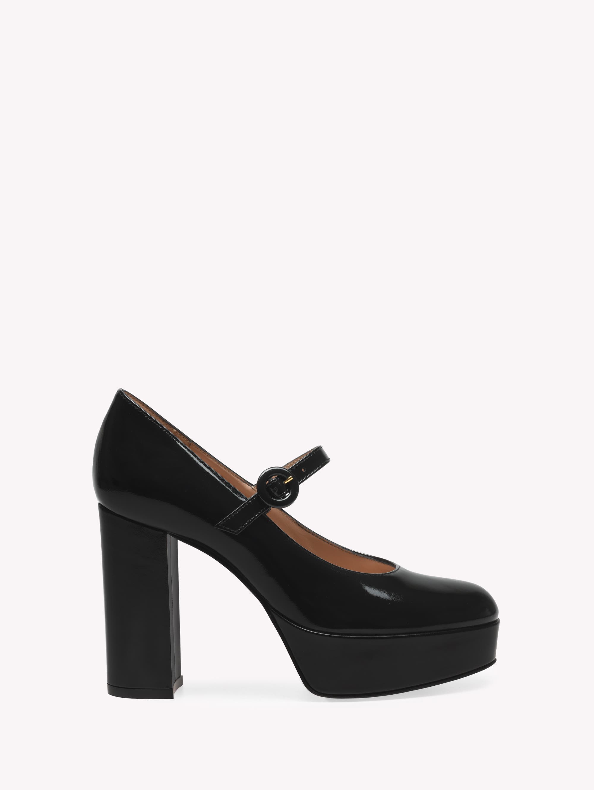 Gianvito Rossi Aurora Pump, Main, color, Black Nappa Leather