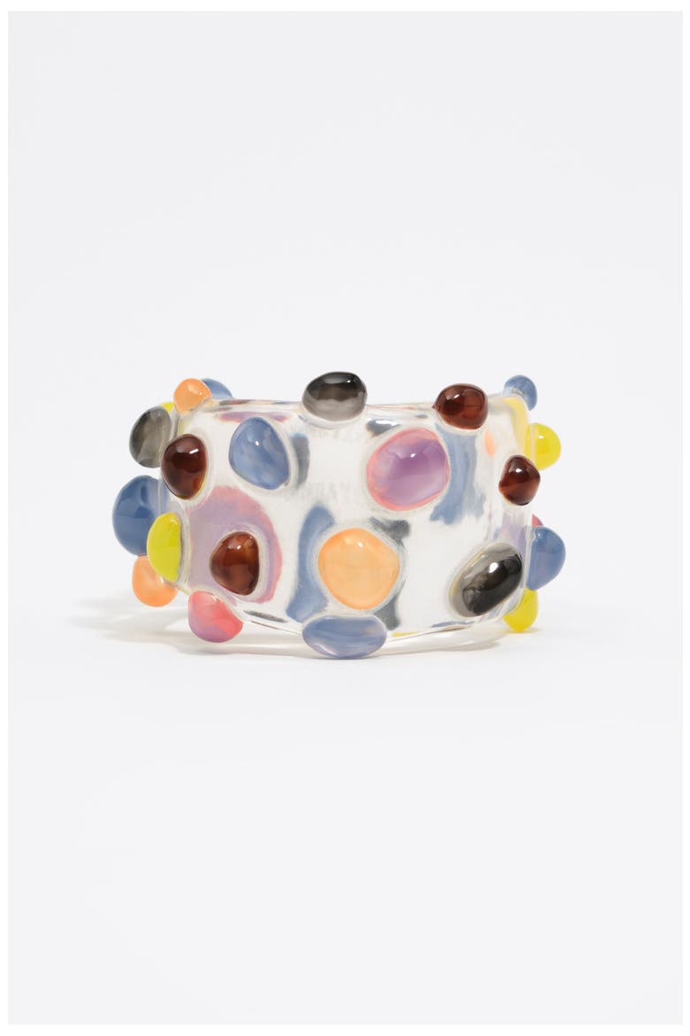 Transparent Resin Bracelet, Alternate, color, TRANSPARENT