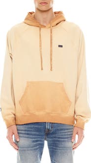 Cult of Individuality Distressed Two-Tone Hoodie