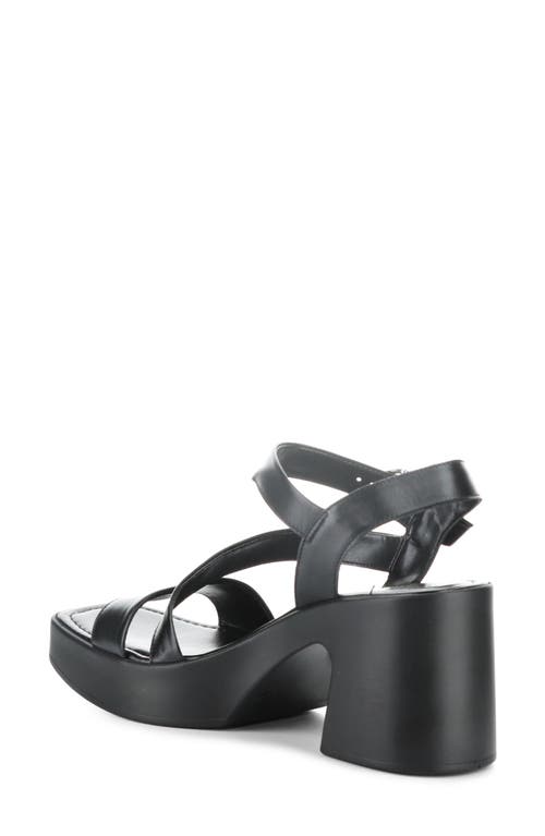 Bos. & Co. Veda Ankle Strap Platform Sandal