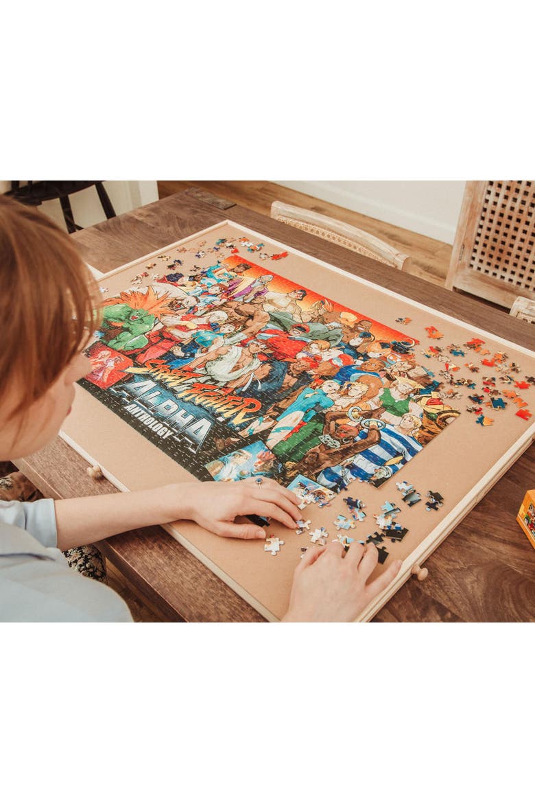 Street Fighter Alpha Collage 1000-Piece Jigsaw Puzzle, Alternate, color, Multi-Color