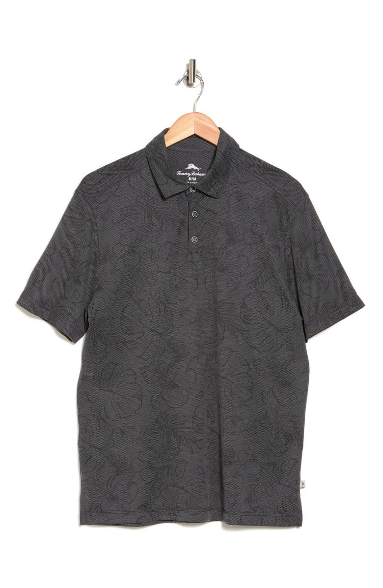 Tommy Bahama Sketched Floral Short Sleeve Polo, Alternate, color, 