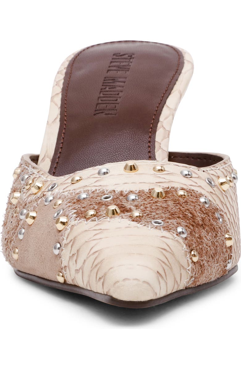 Steve Madden Alexi Pointed Toe Mule, Alternate, color, Natural Multi