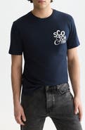Scotch & Soda Regular Fit Cotton Graphic T-Shirt