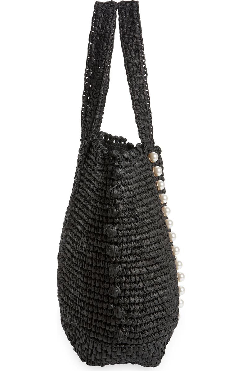 BTB Los Angeles Lisbeth Straw Tote, Alternate, color,