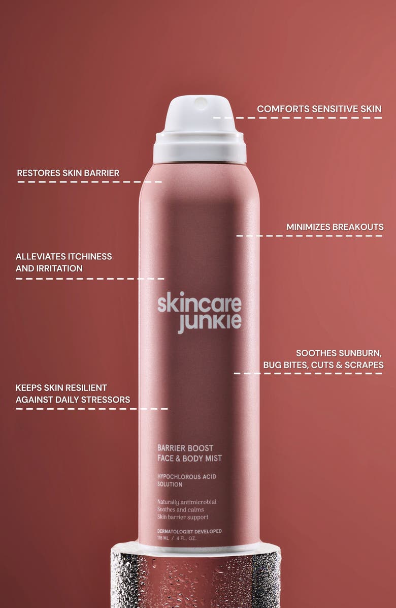 SKINCARE JUNKIE Barrier Boost Face & Body Mist, Alternate, color, 