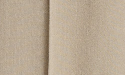 Totême Toteme Fluid Wide Leg Wool Blend Trousers In Brown