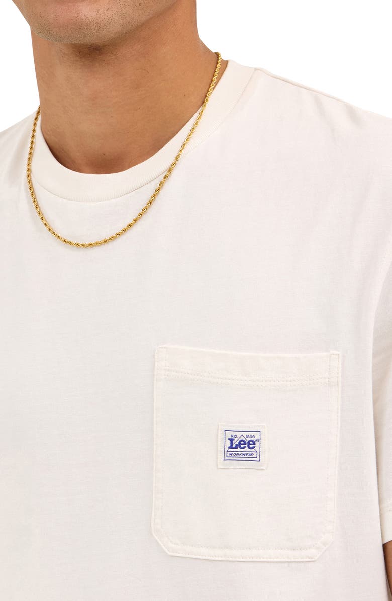 Lee Workwear Cotton Pocket T-Shirt, Alternate, color, Ecru