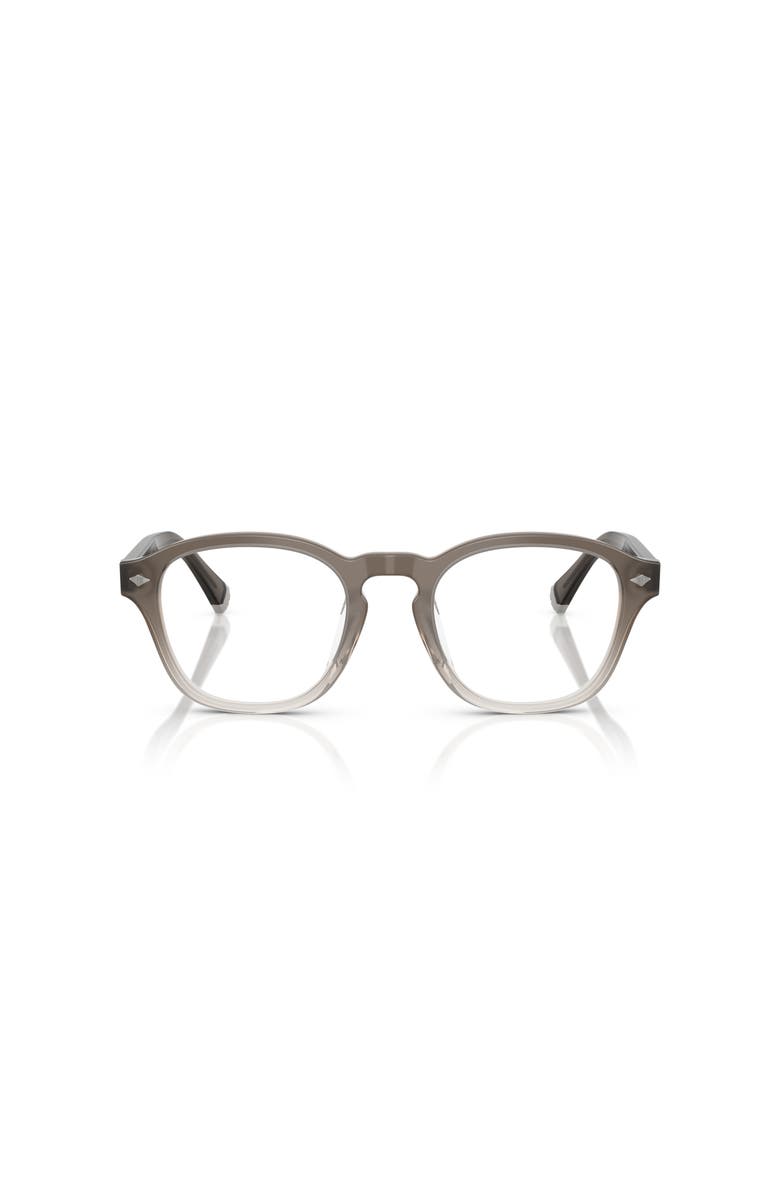 Brunello Cucinelli 50mm Square optical glasses, Alternate, color, Grey