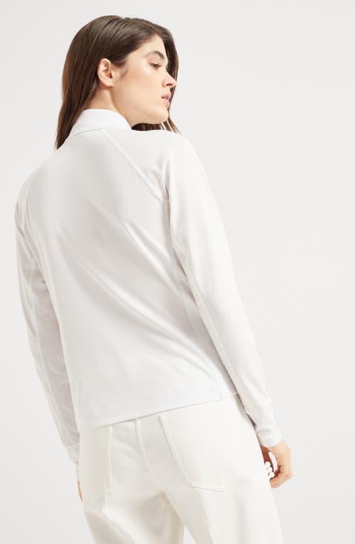Brunello Cucinelli Turtleneck Sweatshirt In White