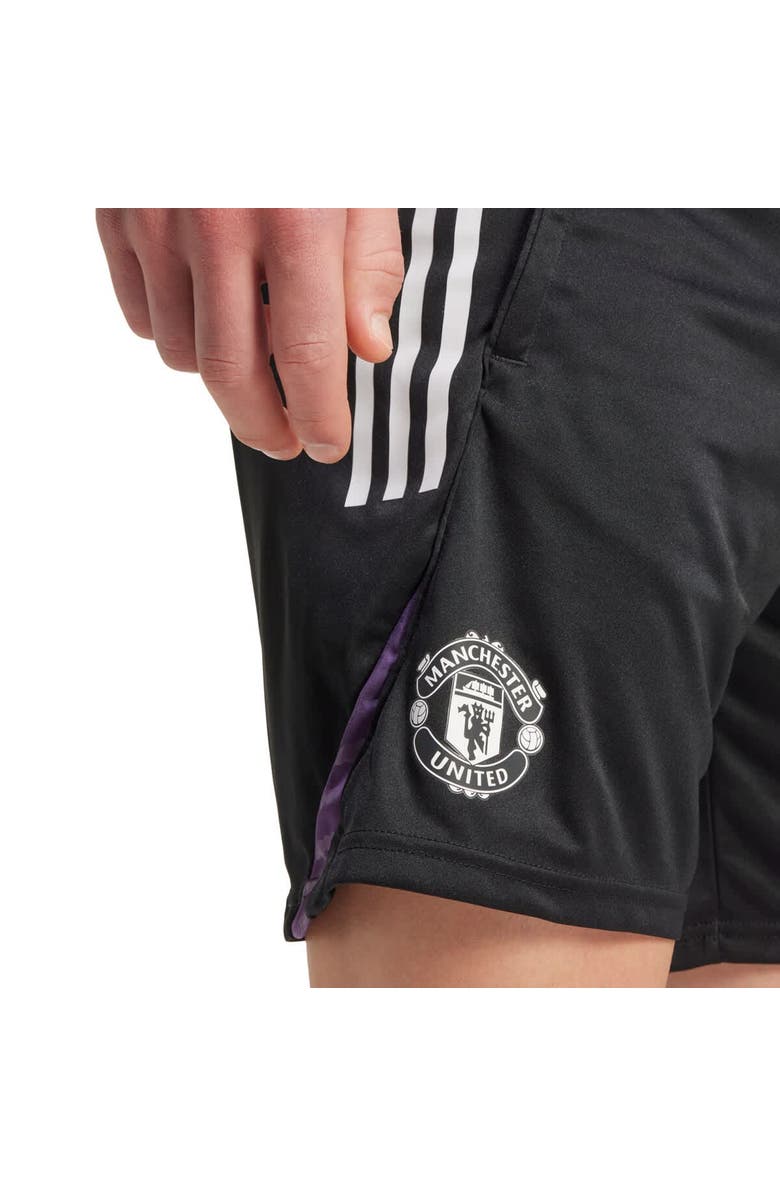 adidas Men's adidas Black Manchester United 2025/26 AEROREADY<sup>®</sup> Training Shorts, Alternate, color, Black
