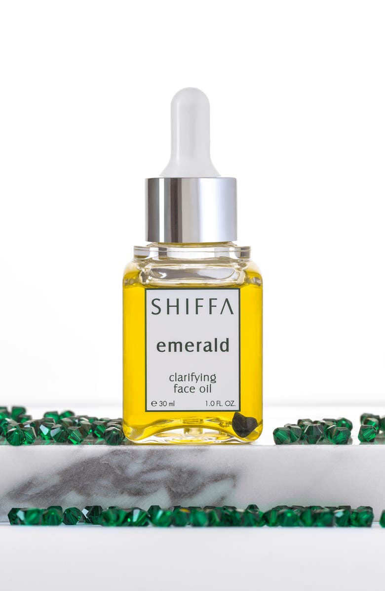 Shiffa Emerald Clarifying Face Oil, Alternate, color,