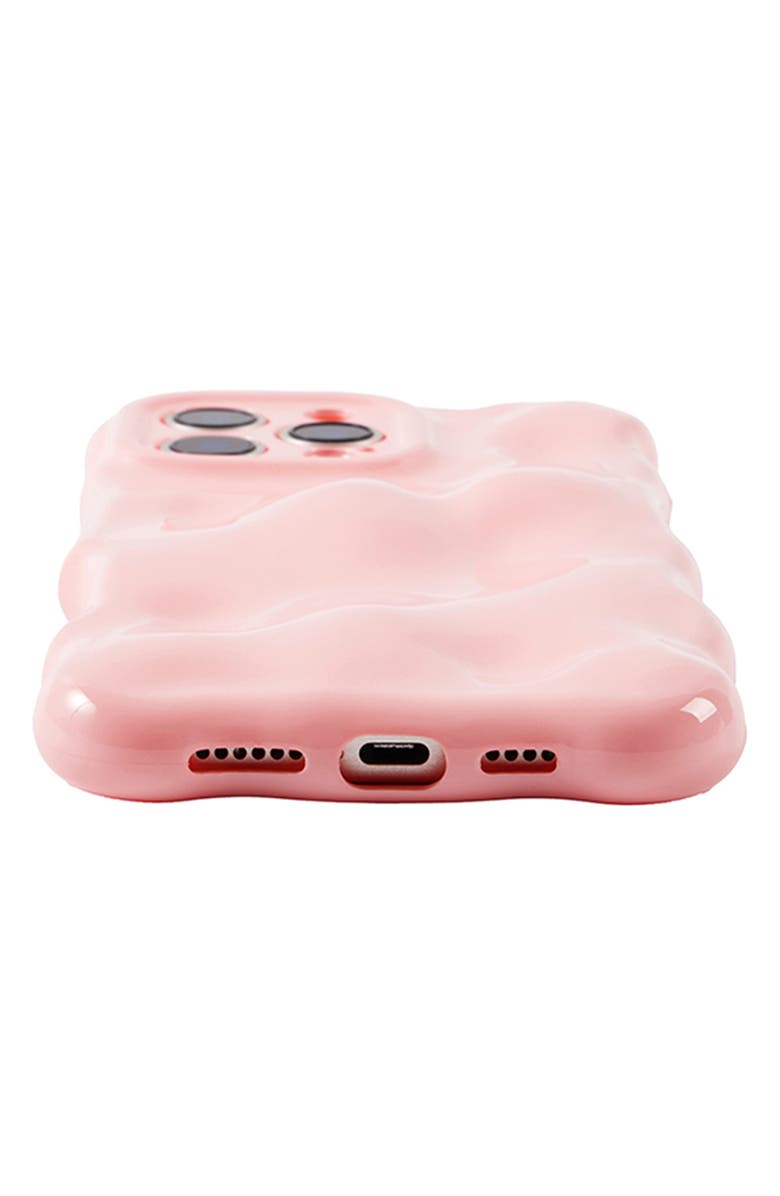 Auramma Bubbles iPhone 16 Pro Case, Alternate, color, Baby Pink