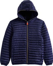 Save The Duck Kids' Rosy Quilted Hooded Puffer Jacket