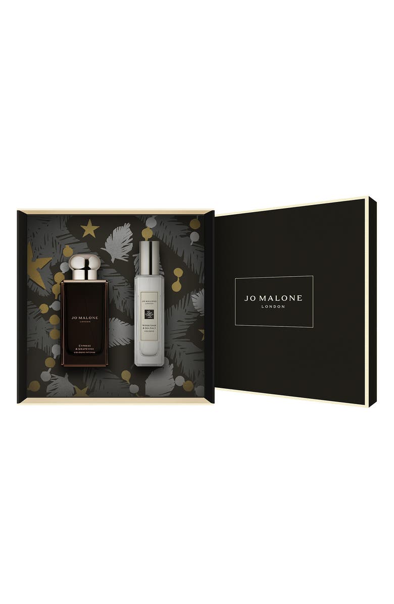 Jo Malone London<sup>™</sup> Men's Cypress & Grapevine and Wood Sage & Sea Salt Cologne Gift Set Duo (Limited Edition) $314 Value, Main, color, 