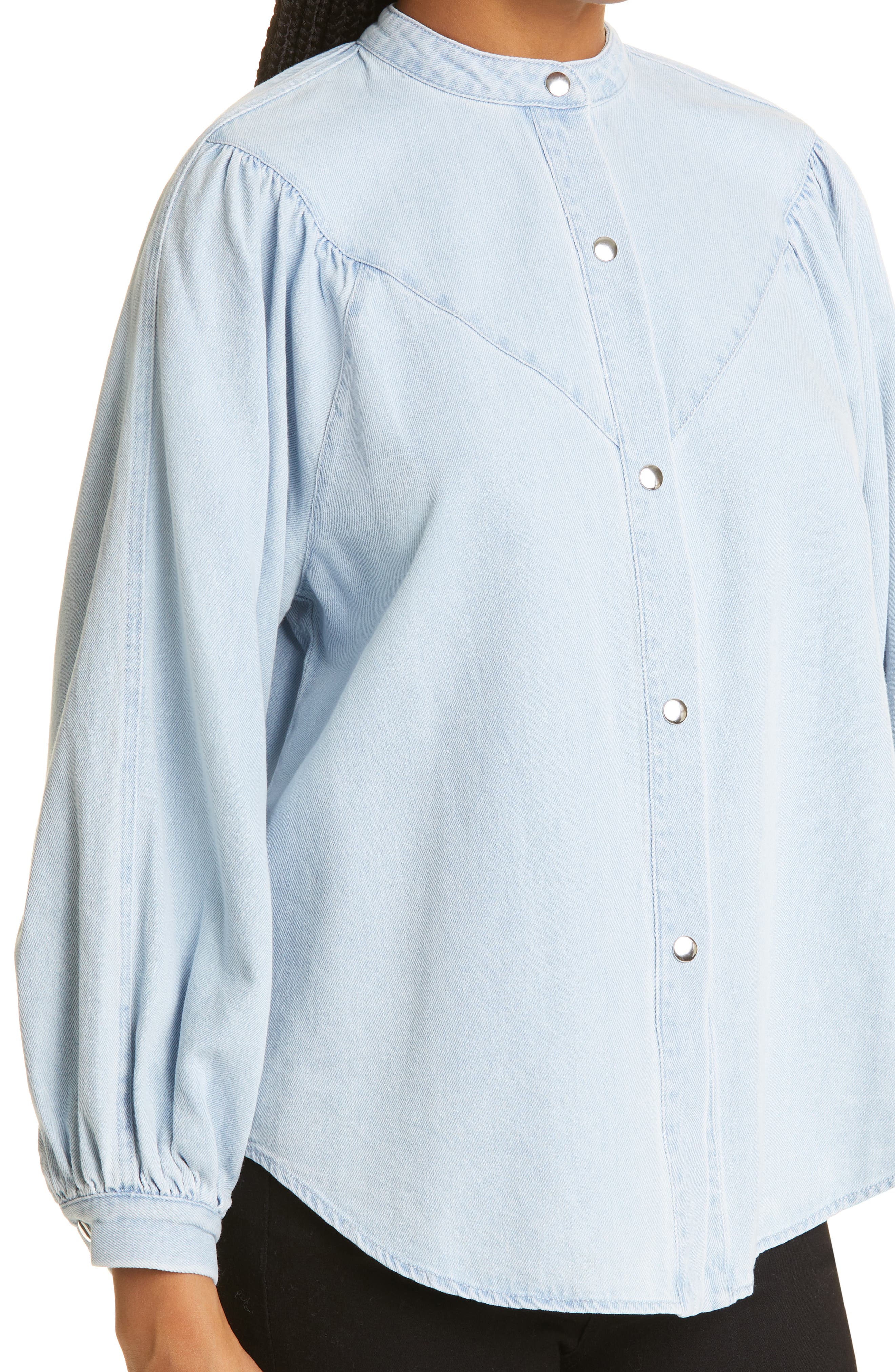 Rails Monica Snap-Up Denim Shirt (Women) | Nordstromrack