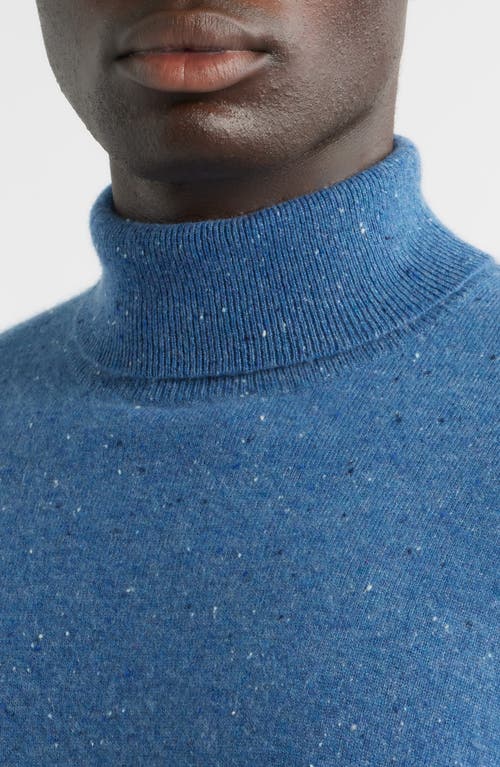Scott Barber Cashmere Turtleneck In Blue