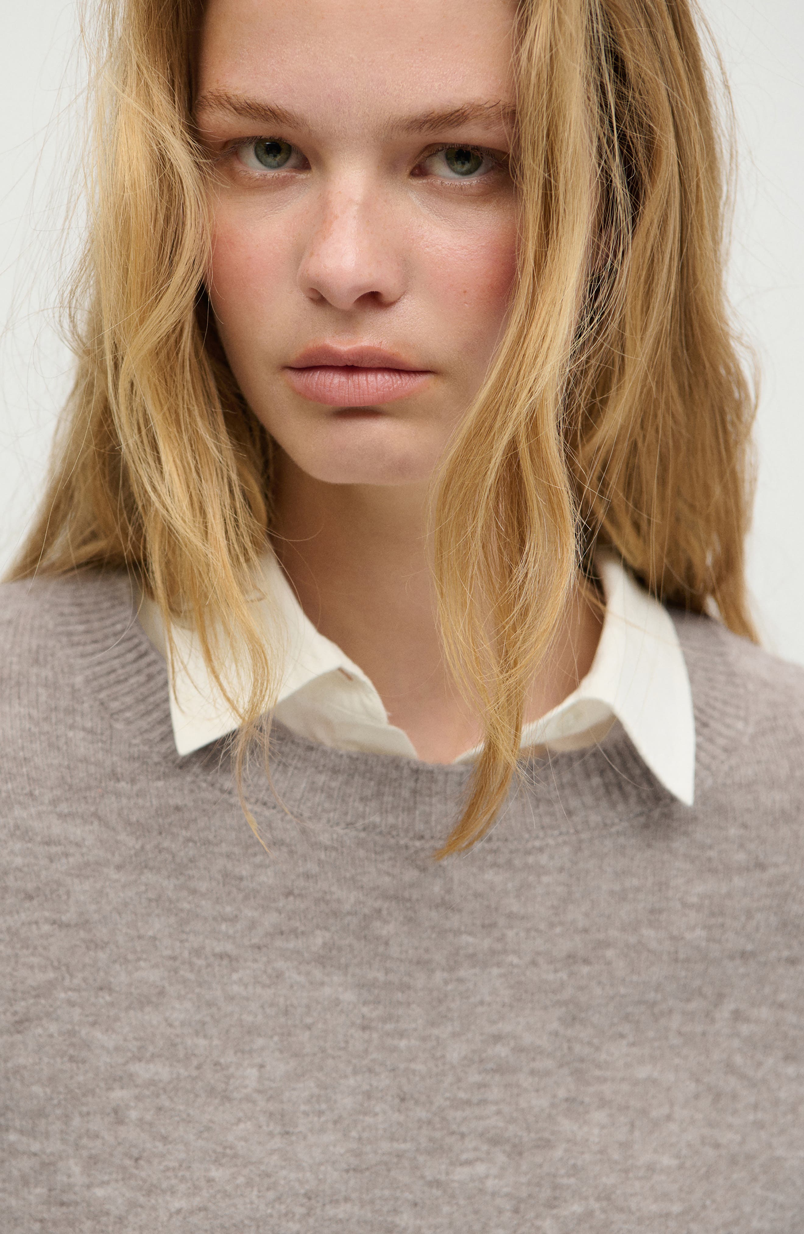 MANGO TEEN Star Detail Crewneck Sweater (Women) | Nordstrom