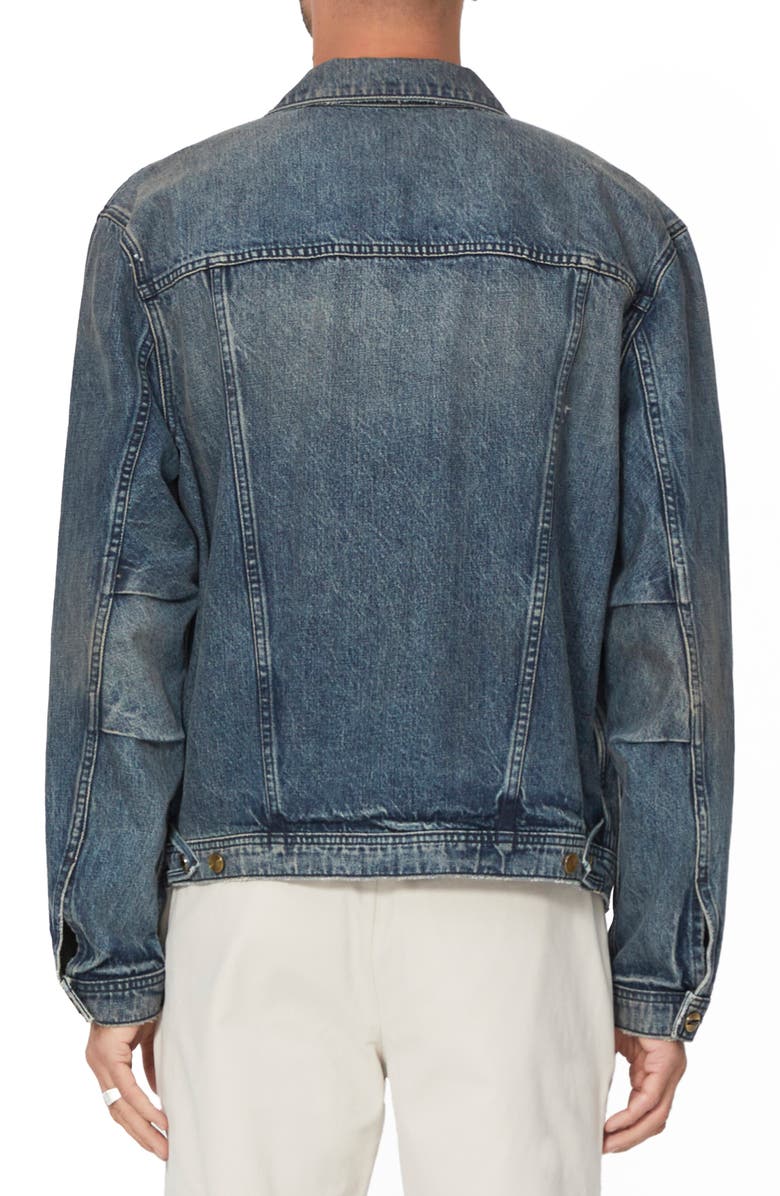 VAYDER Denim Trucker Jacket, Alternate, color, 