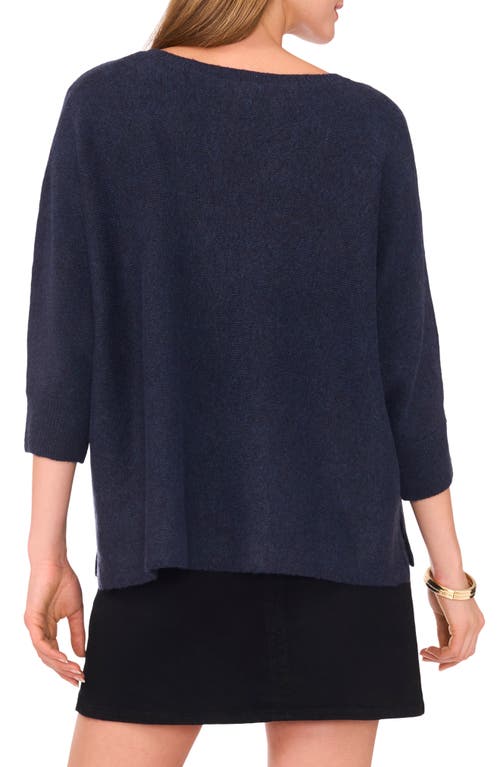 Vince Camuto Dolman Sleeve Sweater In Blue