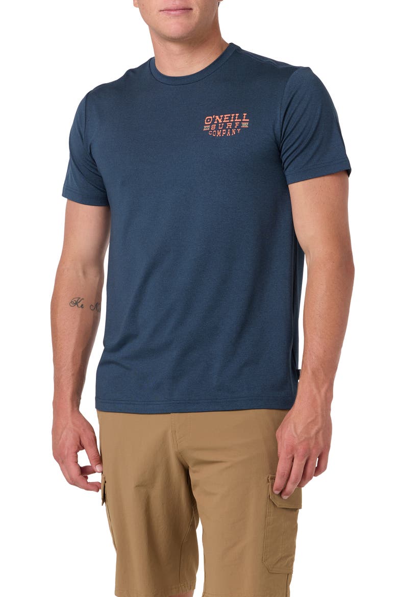 Paddock UPF Graphic T-Shirt, Alternate, color, HEATHER MIDNIGHT