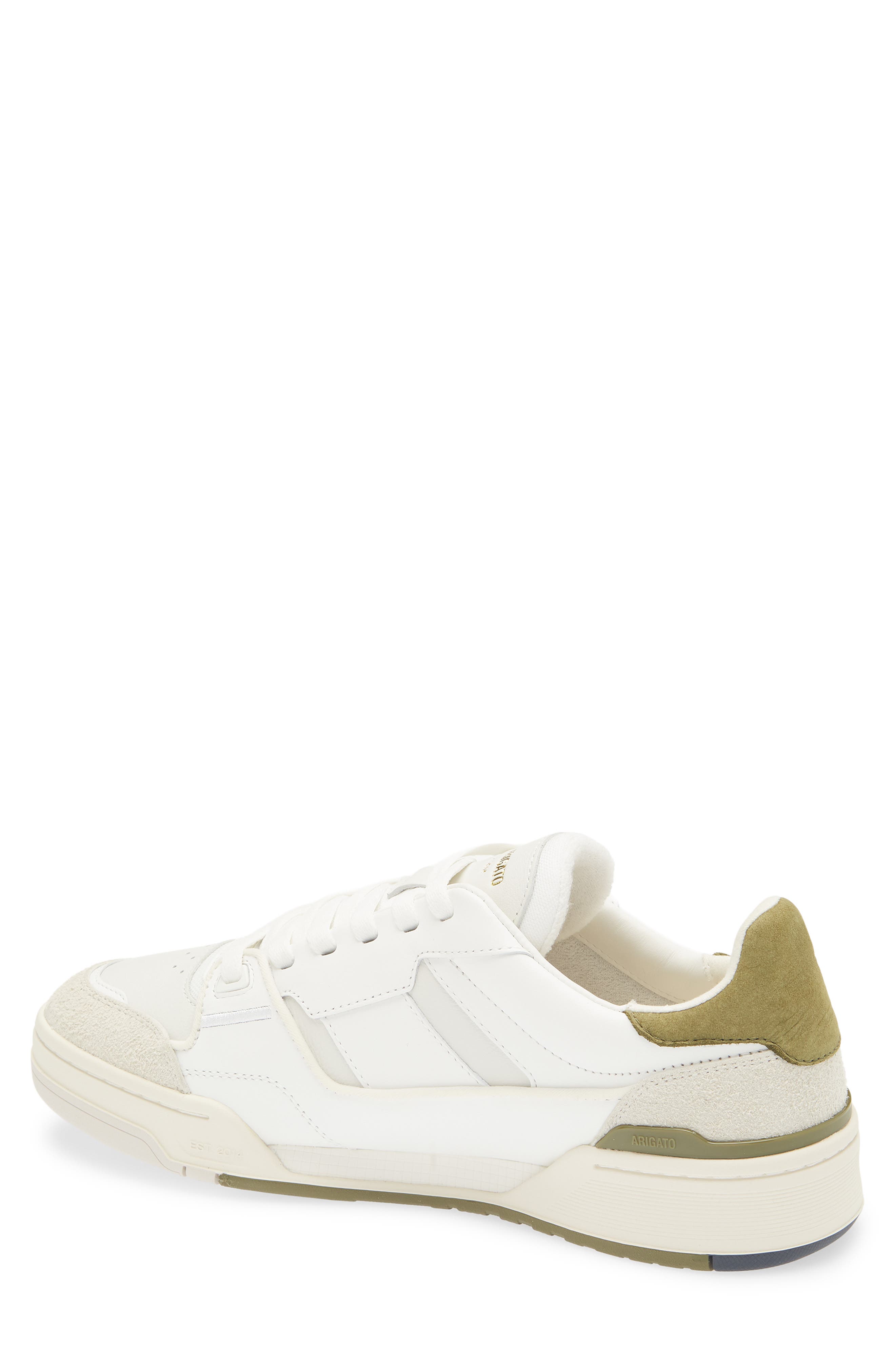 Axel Arigato Clay Sneaker, Alternate, color, Off White/ Green