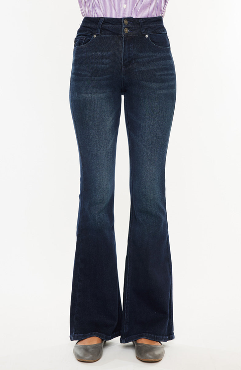 Vida High Rise Flare Jeans