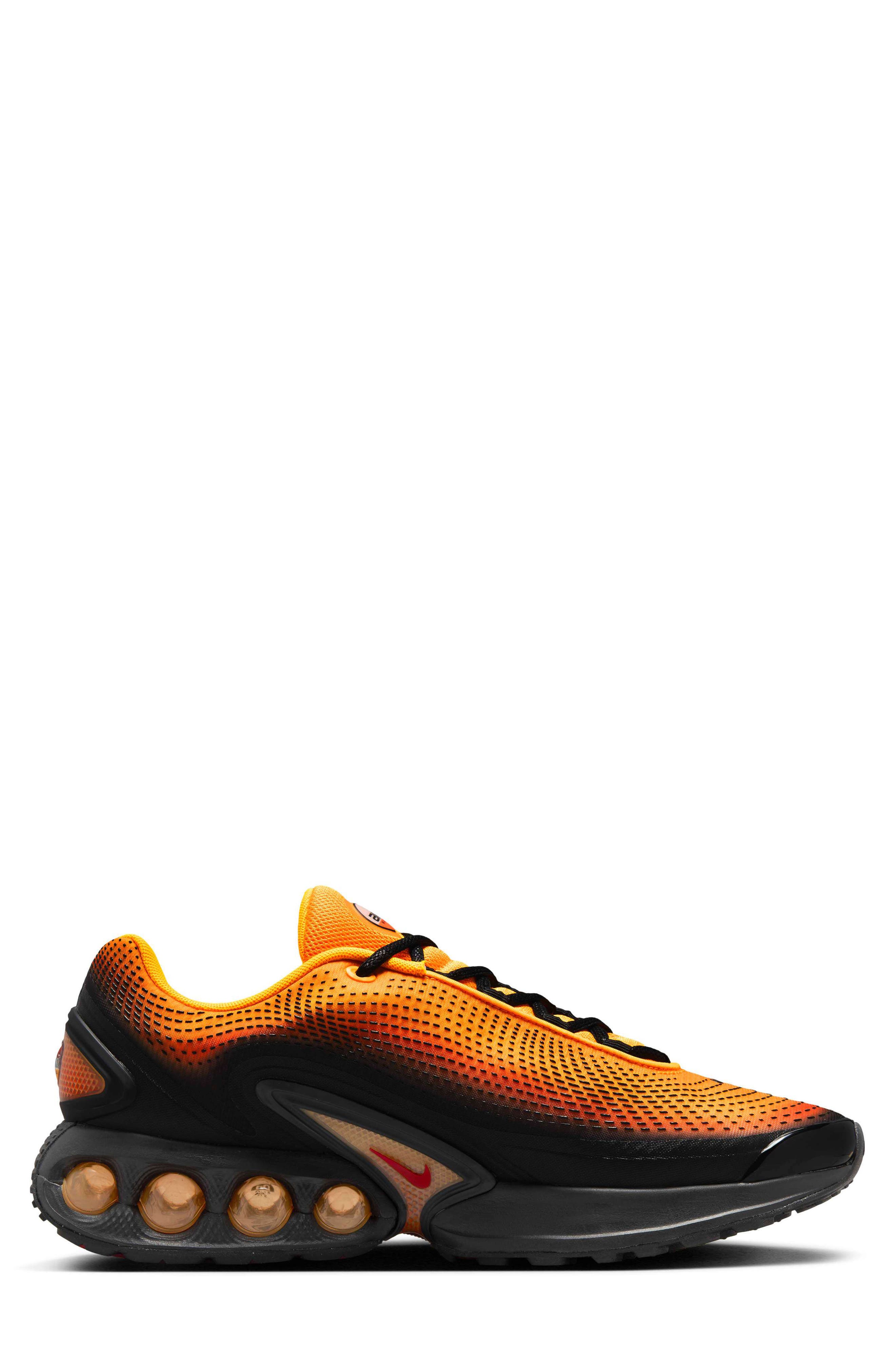 Air Max Dn Sneaker, Alternate, color, ORANGE/ BLACK/ ORANGE/ RED