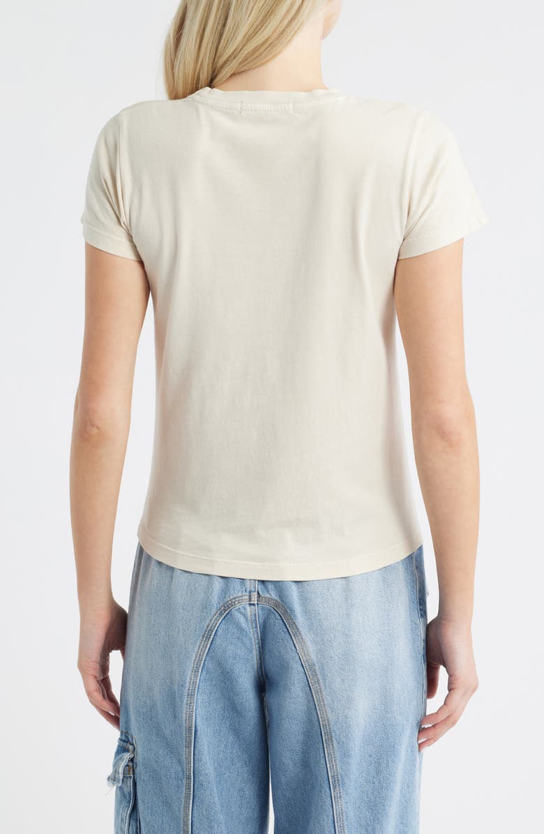 Daydreamer Ski Ya Later Headliner Cotton Graphic T-Shirt, Alternate, color, Dirty White