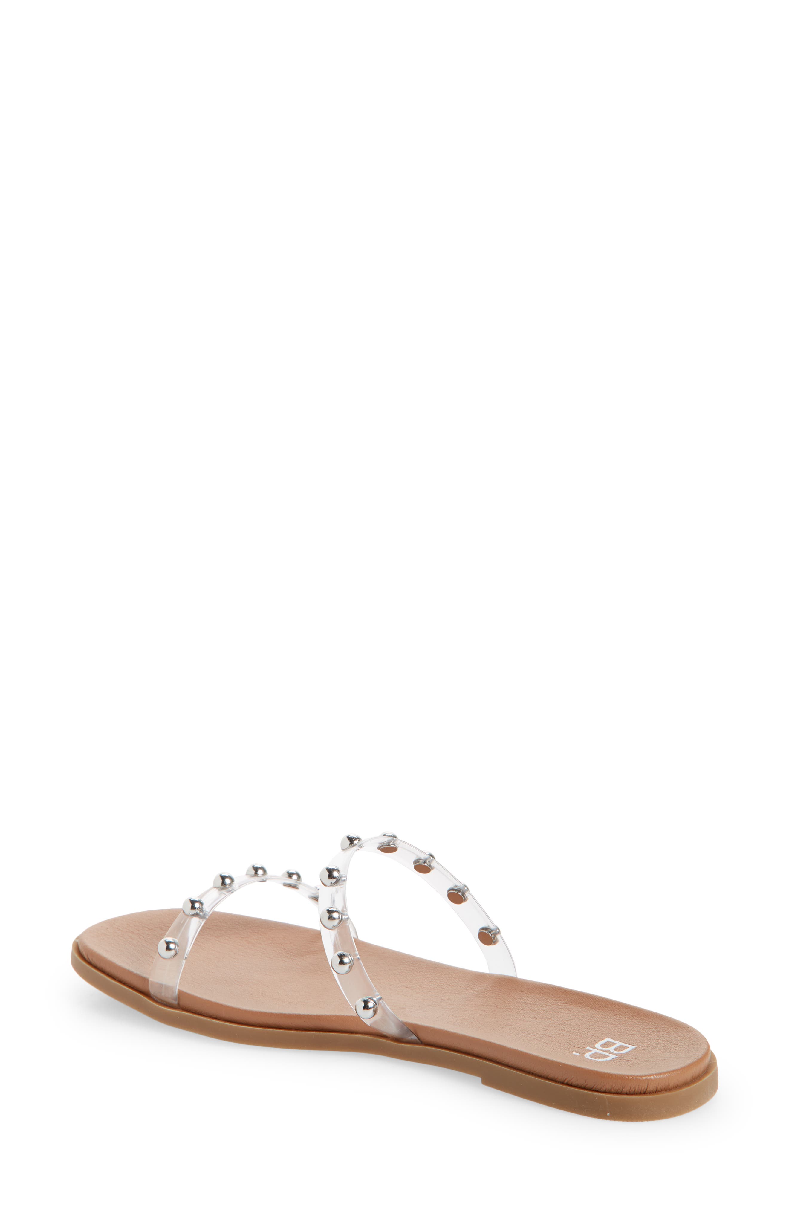 Sage Slide Sandal, Alternate, color, CLEAR