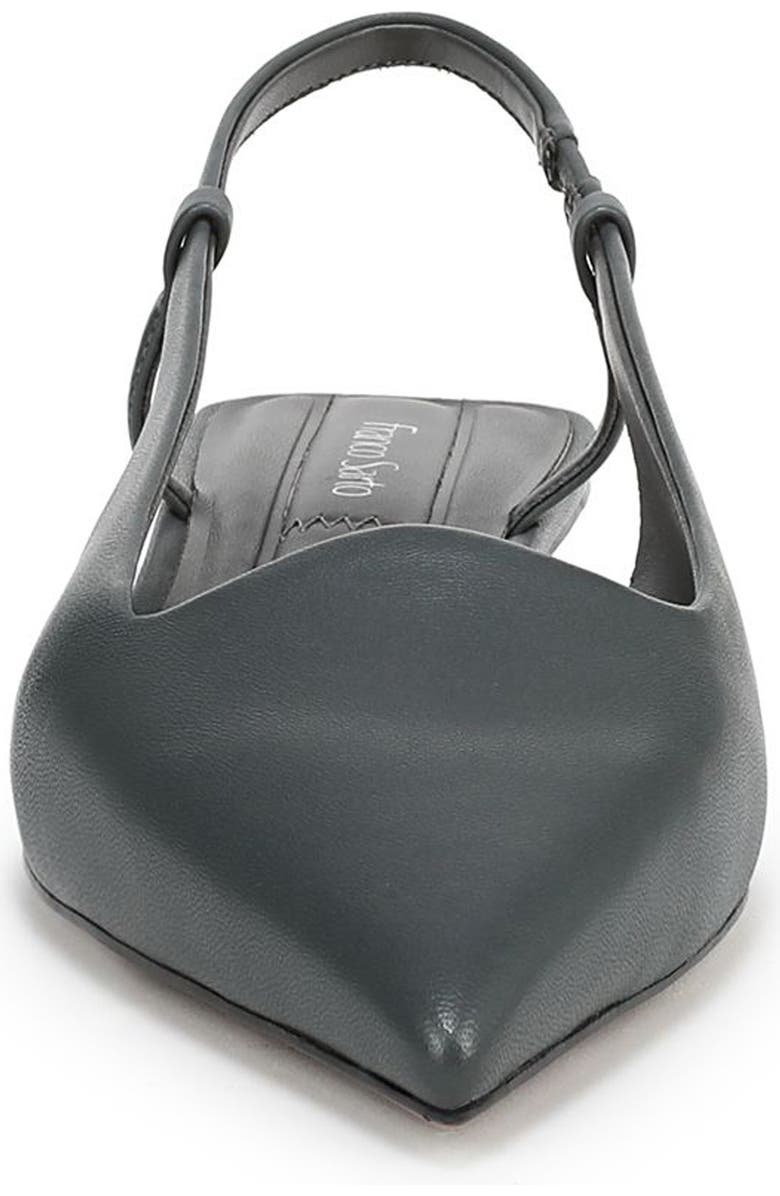 Franco Sarto Palmira Slingback Pointed Toe Pump - Wide Width Available, Alternate, color, Slate Blue