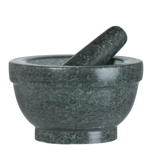 Cilio Giant Granite Mortar & Pestle, 5-inch Height
