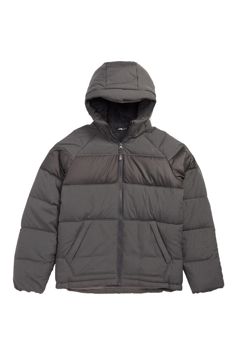 Moondoggy 2.0 Water Repellent Down Jacket, Main, color, TNF MEDIUM GREY HEATHER