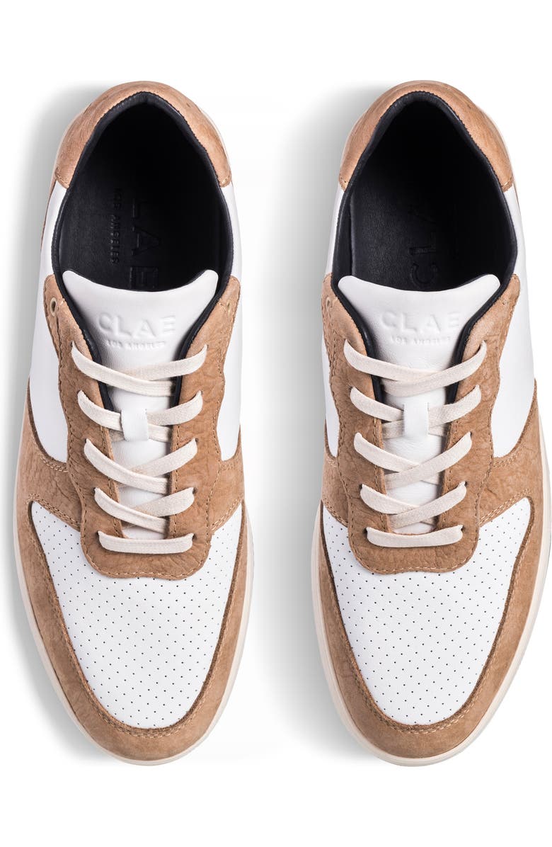 CLAE Malone Sneaker, Alternate, color, White Starfish Black