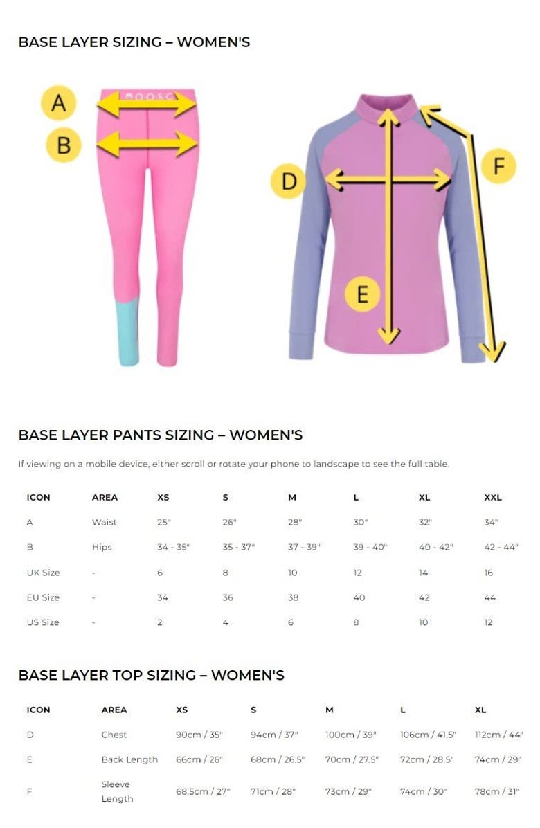 OOSC So Fetch Womens Baselayer Legging, Alternate, color, Multi-Colour