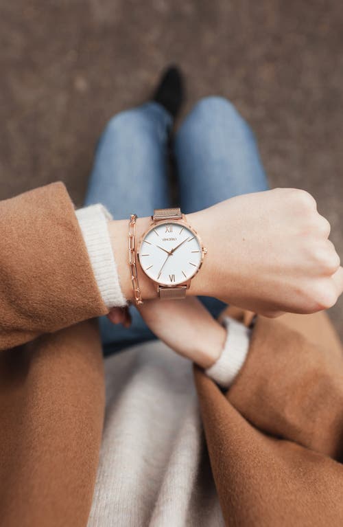 Vincero The Chain Link Bracelet In Gold