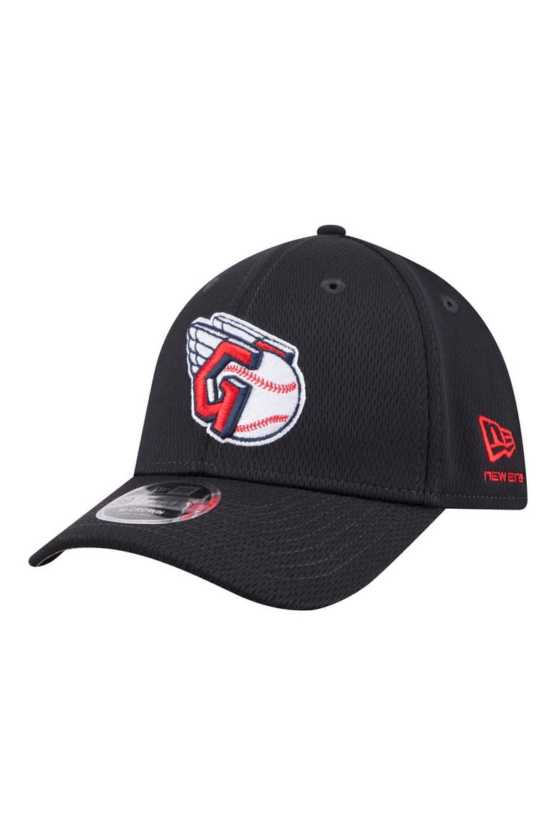 Men's New Era Navy Cleveland Guardians Dash 39THIRTY Flex Hat, Main, color, Navy