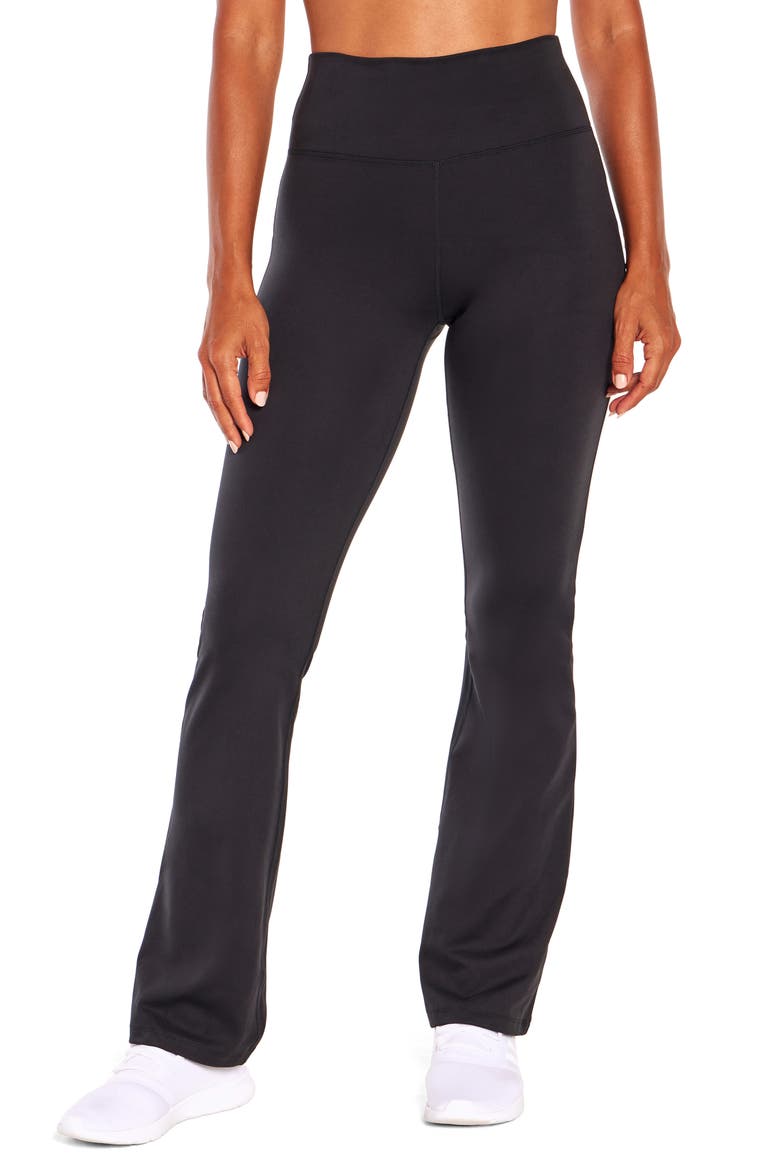 Karma Flare Leggings, Main, color, BLACK