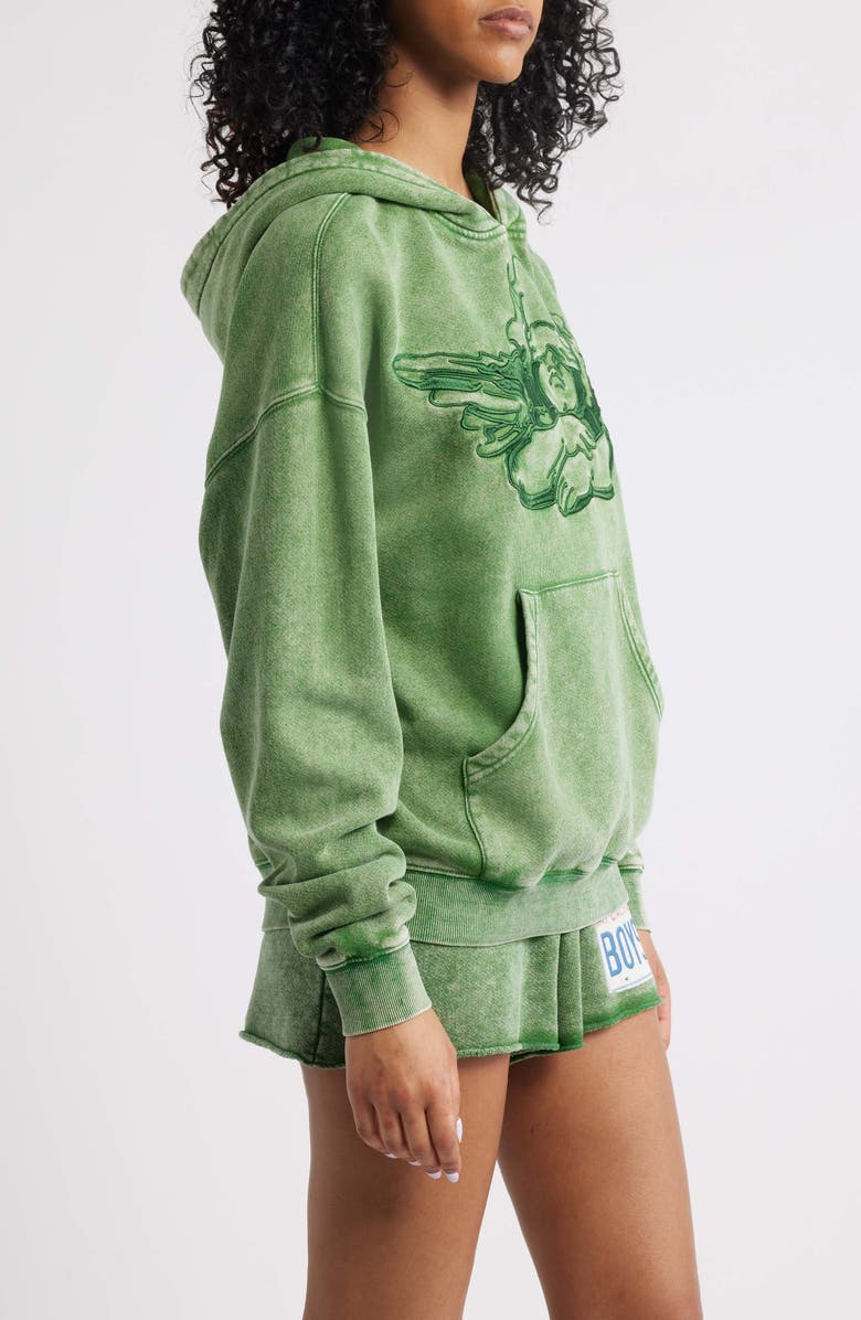 BOYS LIE Just Fore You Racer Graphic Hoodie, Alternate, color, 