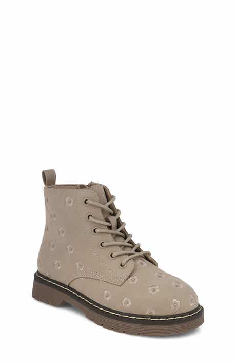 Kids' Joolie-A Embroidered Faux Leather Boot