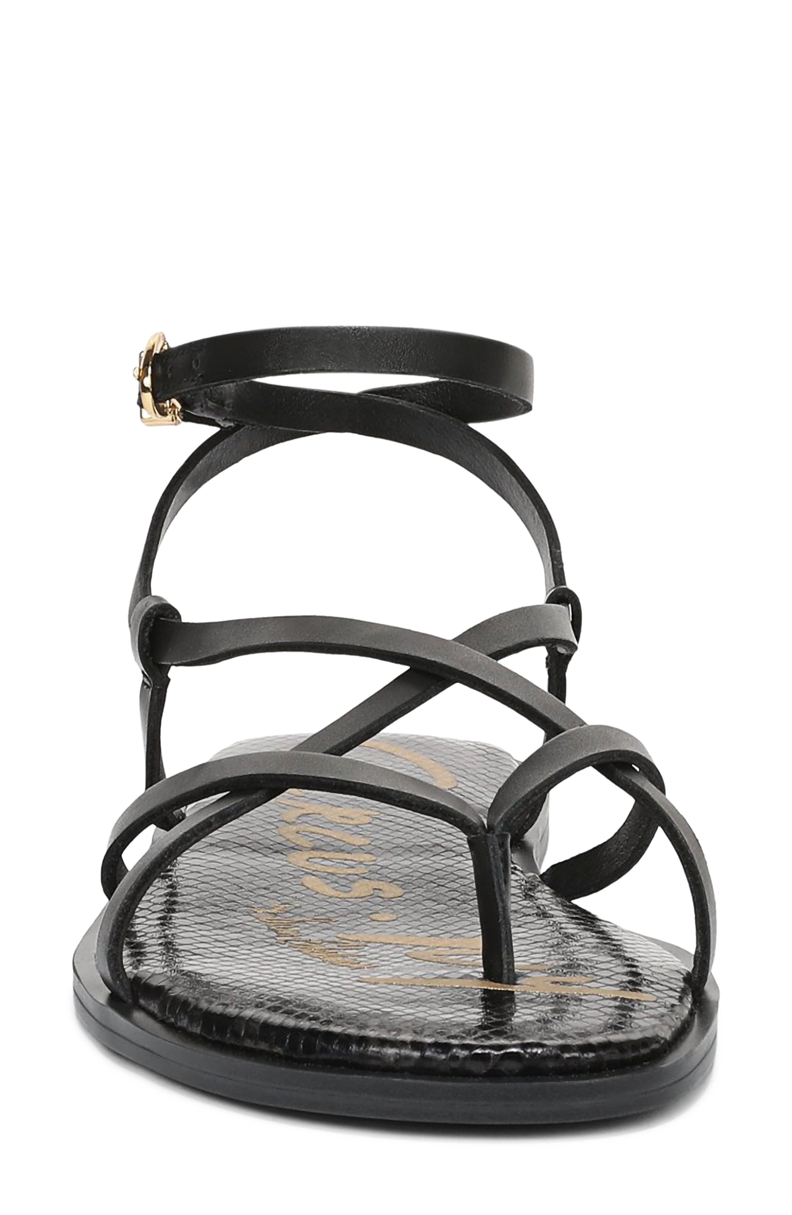 Circus NY by Sam Edelman Dakota Ankle Strap Sandal, Alternate, color, Black