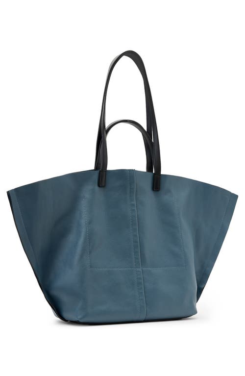 Shop Allsaints Phoenix Leather East/west Tote