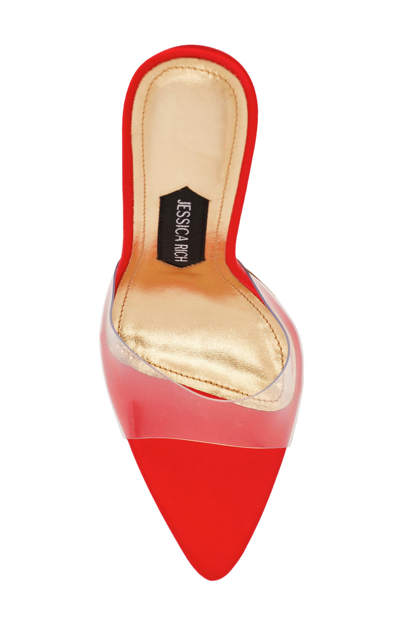Racy Mule Sandal, Alternate, color, RED
